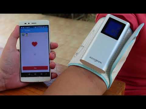 Koogeek KS-BP2 Smart Blood Monitor Demo (FDA Approved)