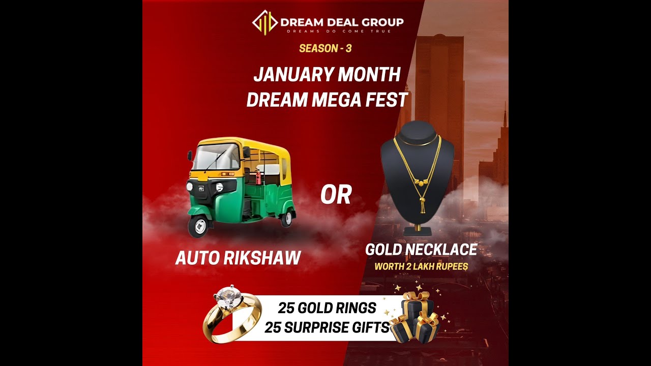 Season 3B & 3F January Month Dream Mega Fest Giveaway