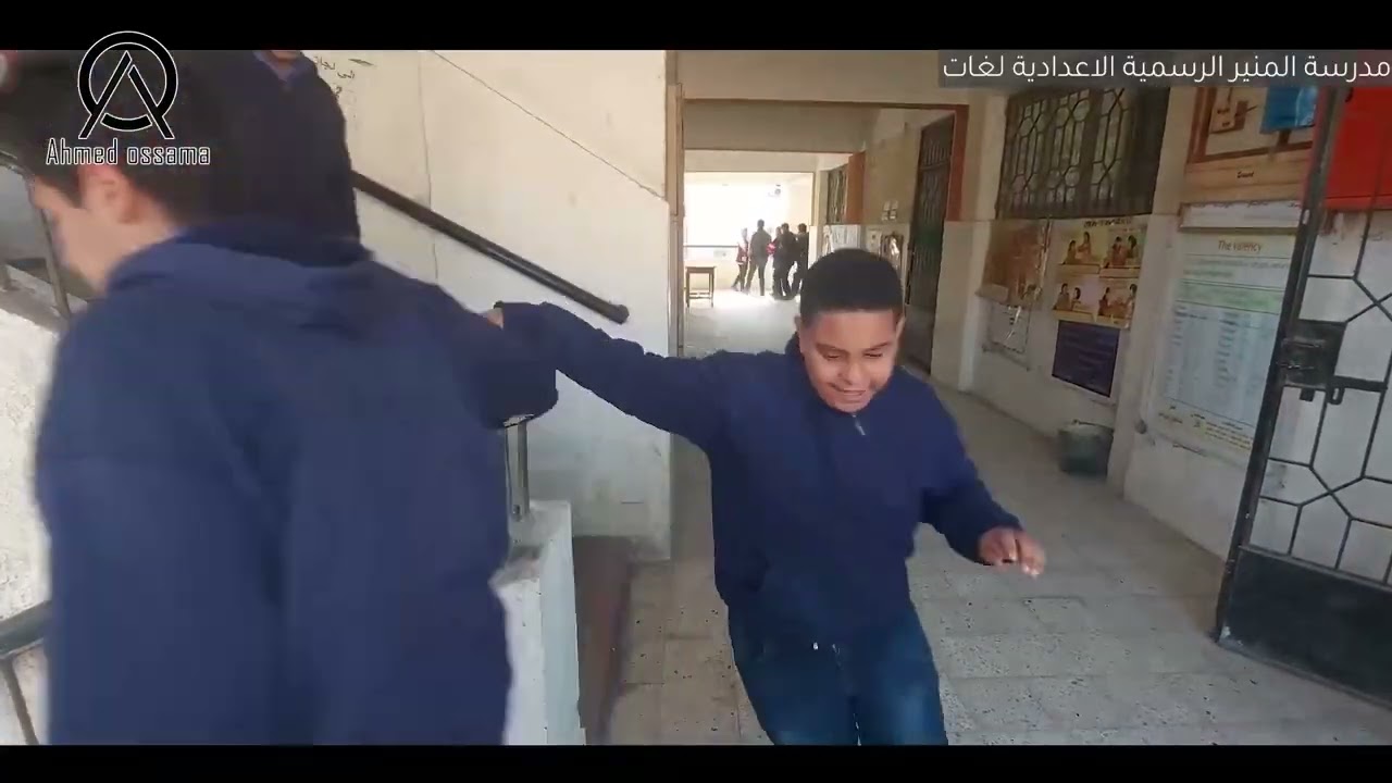 فيلم تسجيلي خطة اخلاء مدرسة المنير الاعدادية الرسمية لغات 2022