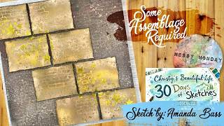 Messy Monday - Bricked Background