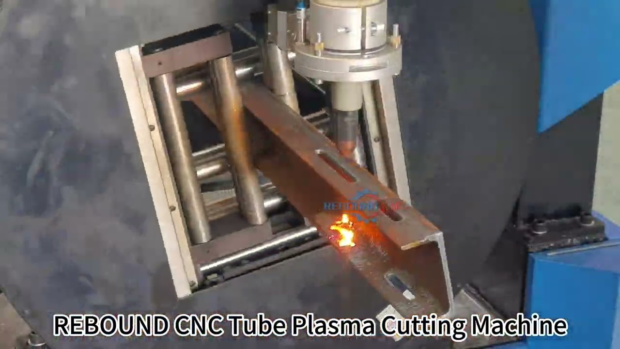 REBOUND CNC Tube Plasma Cutting Machine for Channel Steel