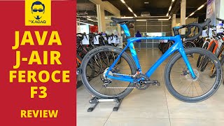 JAVA J-AIR FEROCE F3 UCI | 2021 Road Bike Cycling Malaysia Basikal Sepeda Review