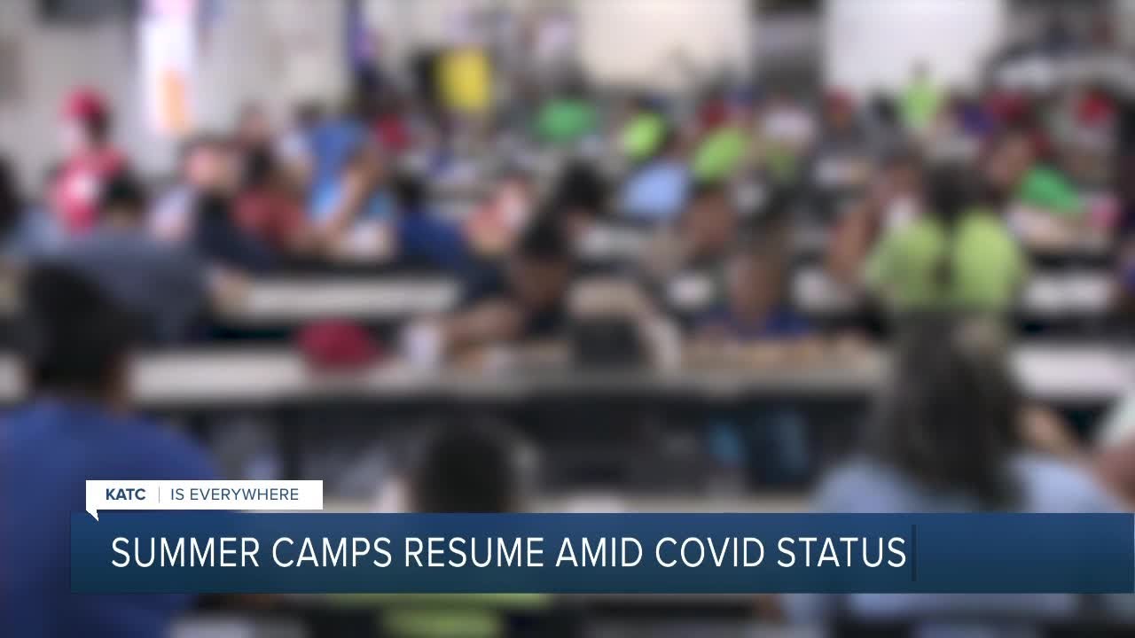 Children return to summer camps amid current Covid status l