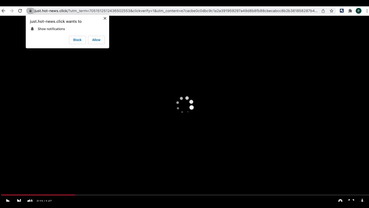 How to remove hot-news.click pop-up ads?