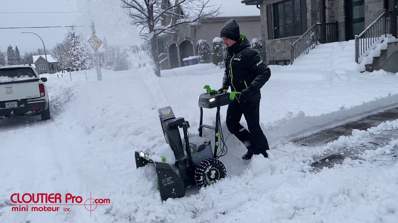 EGO SNT2405 EN ACTION