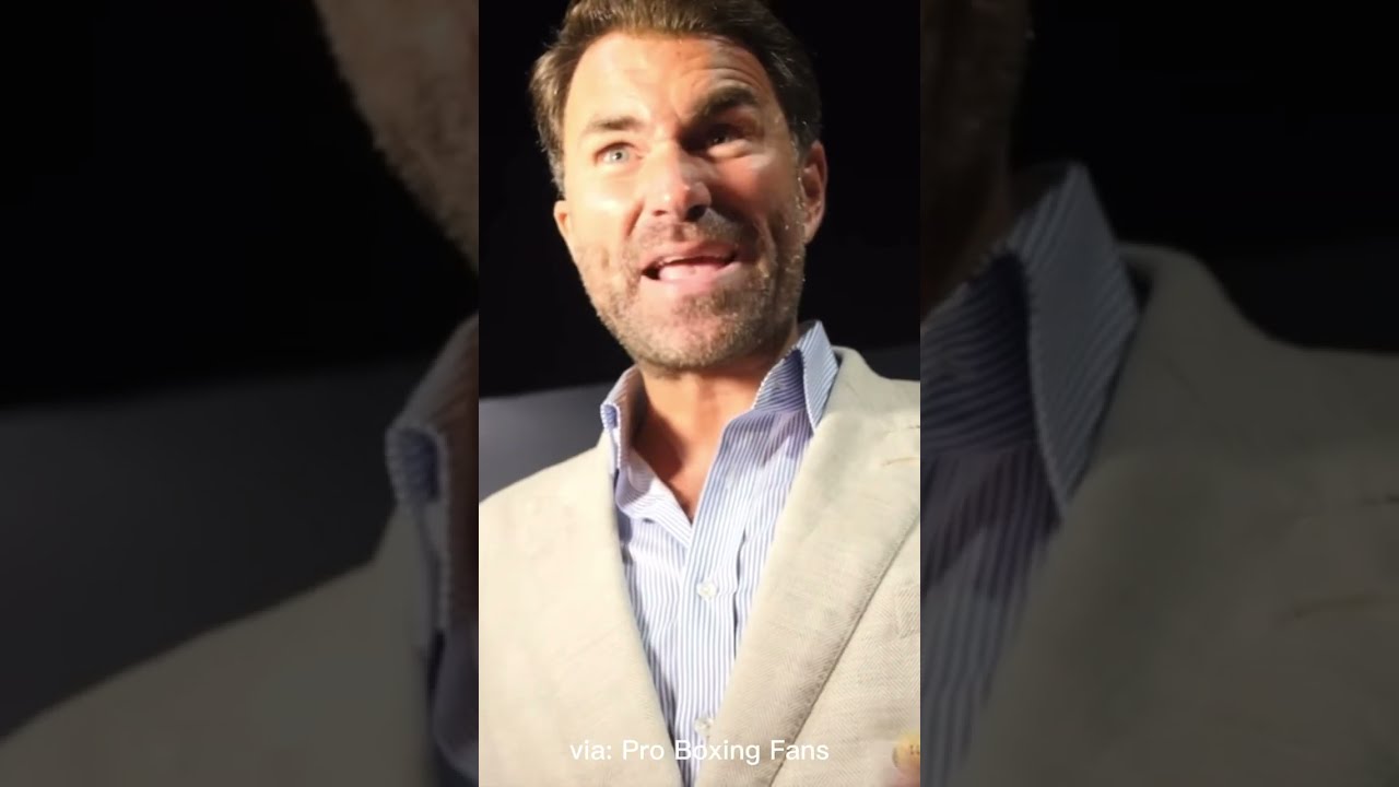 Eddie Hearn BLASTS Tyson Fury Over RECENT Comments About Anthony Joshua