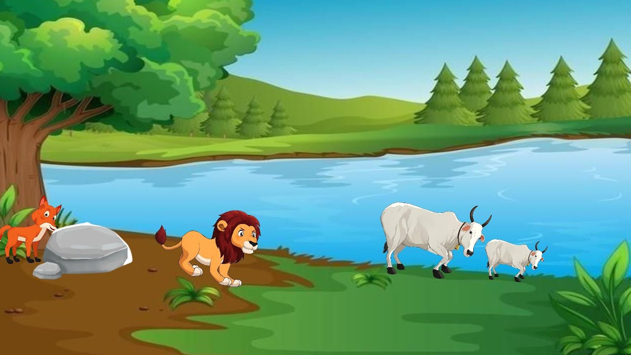 चालाक लोमड़ी और बुद्धिमान गाय | Hindi Moral Story By @The-Story-Verse-9 |