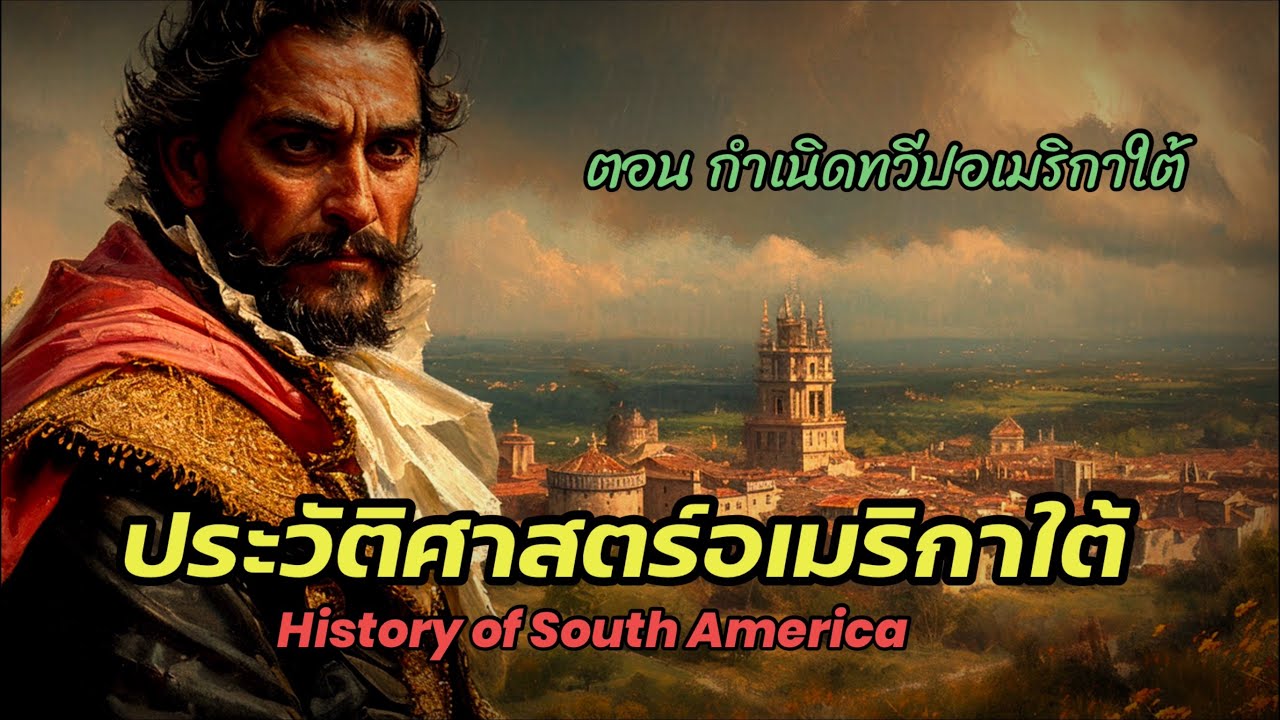 ประวัติศาสตร์อเมริกาใต้(History of South America) ตอนกำเนิดทวีปอเมริกาใต้