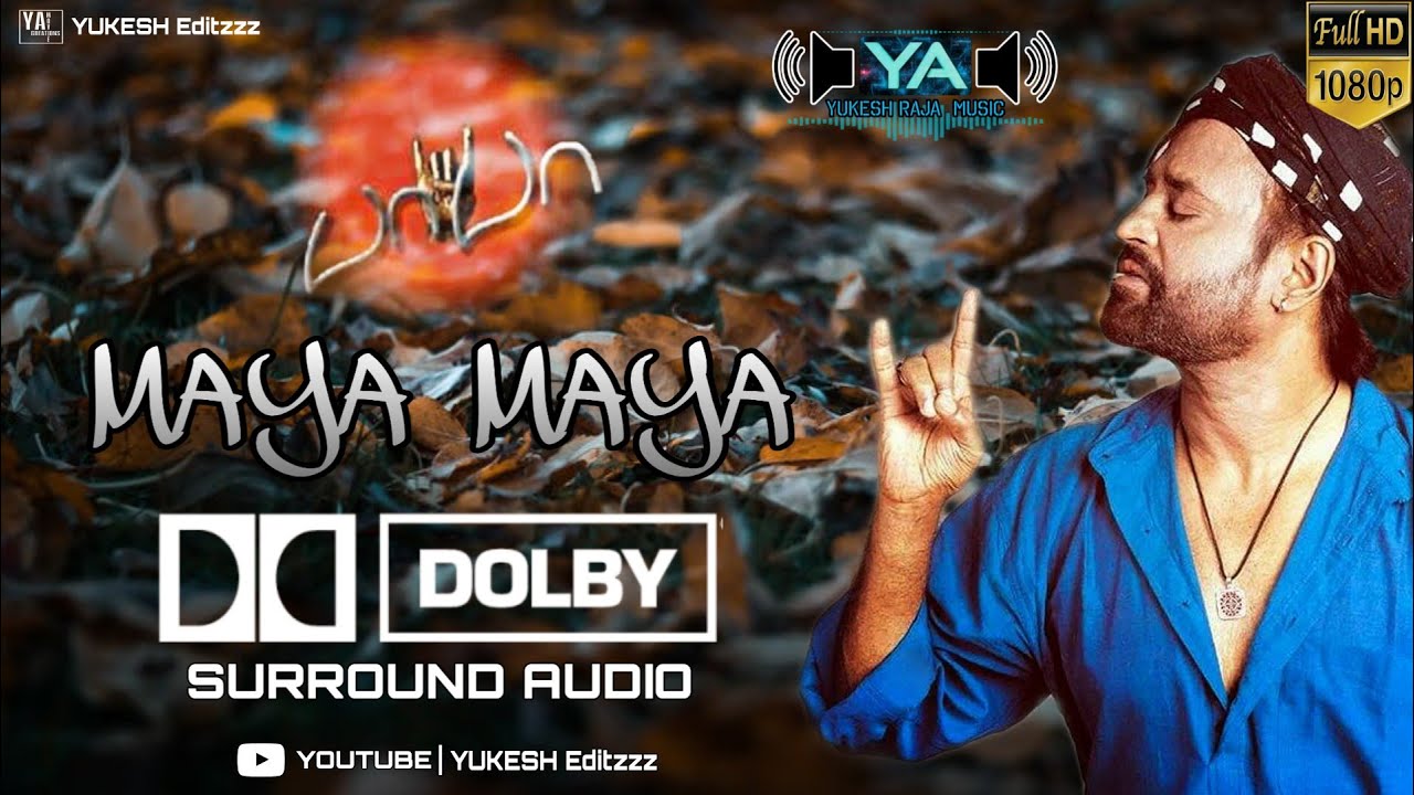 Maya Maya Song  Dolby Atmos Surround Audio  BABA   pettaversion   dolbytamil  YUKESH Editzzz