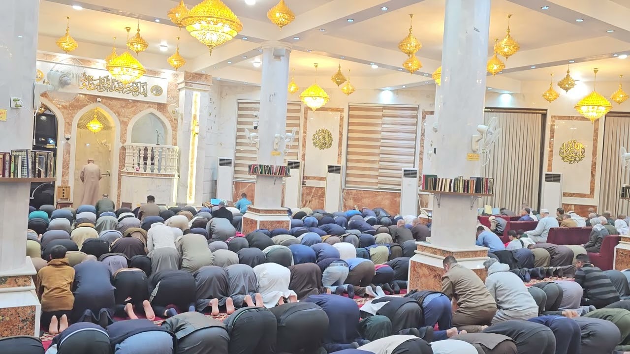 صلاة العشاء ليلة ١١ رمضان ١٤٤٧ هجري 2026في جامع خالد بن الوليد القارئ محمد العكيدي 