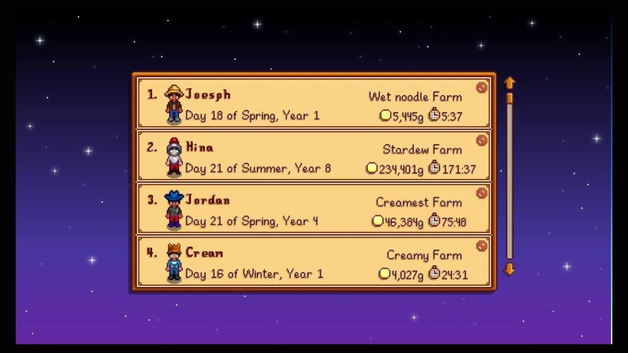 The MOST LUCKIEST FILE On Stardew Valley YouTube the-most-luckiest-file-on-stardew-valley-youtube