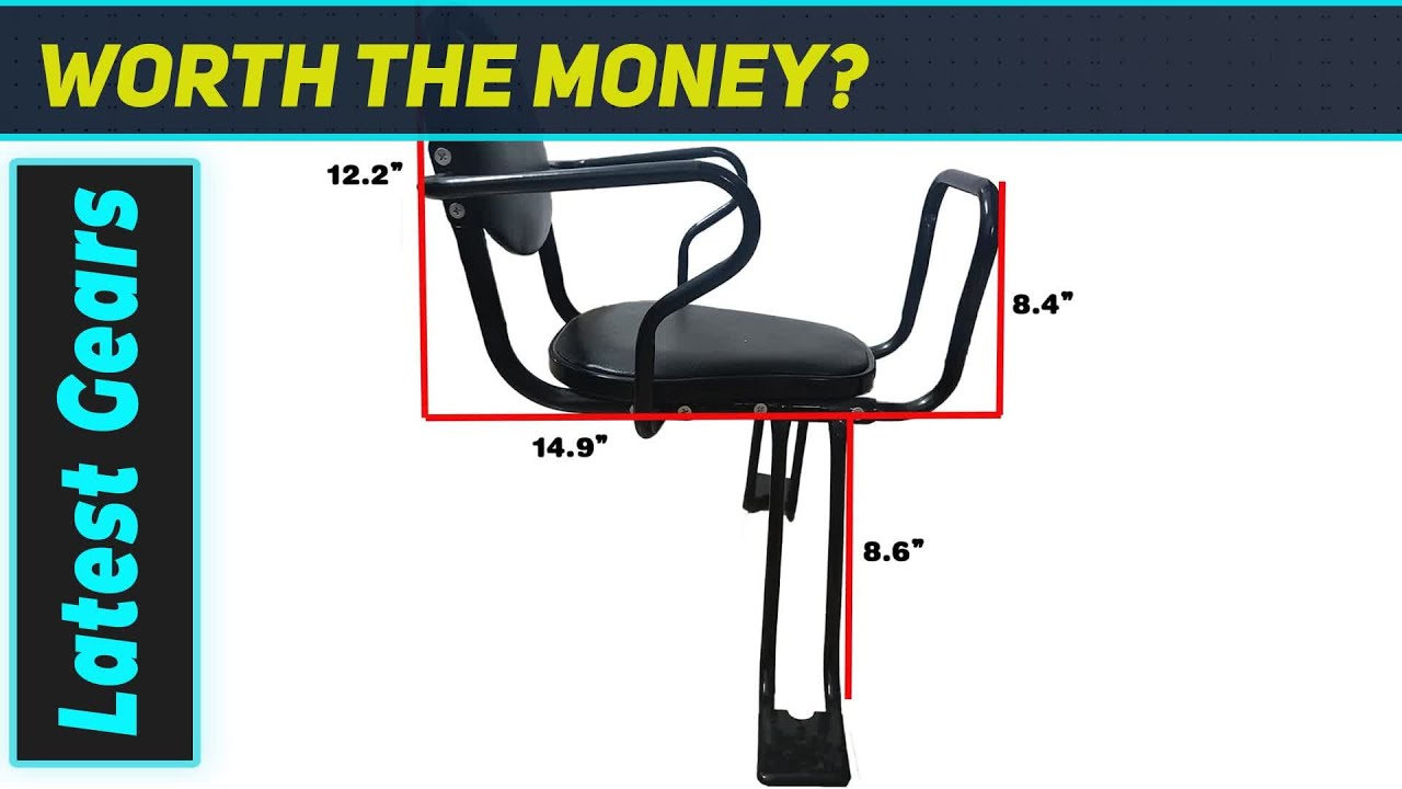 Удивительное заднее детское велосипедное сиденье: безопасная и комфортная езда для детей от 2 до ...