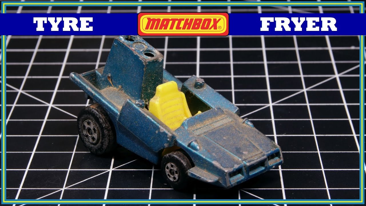 ミニカー matchbox tyre aryer no42 Matchbox #42 Tyre Fryer - Restoration & Custom - YouTube