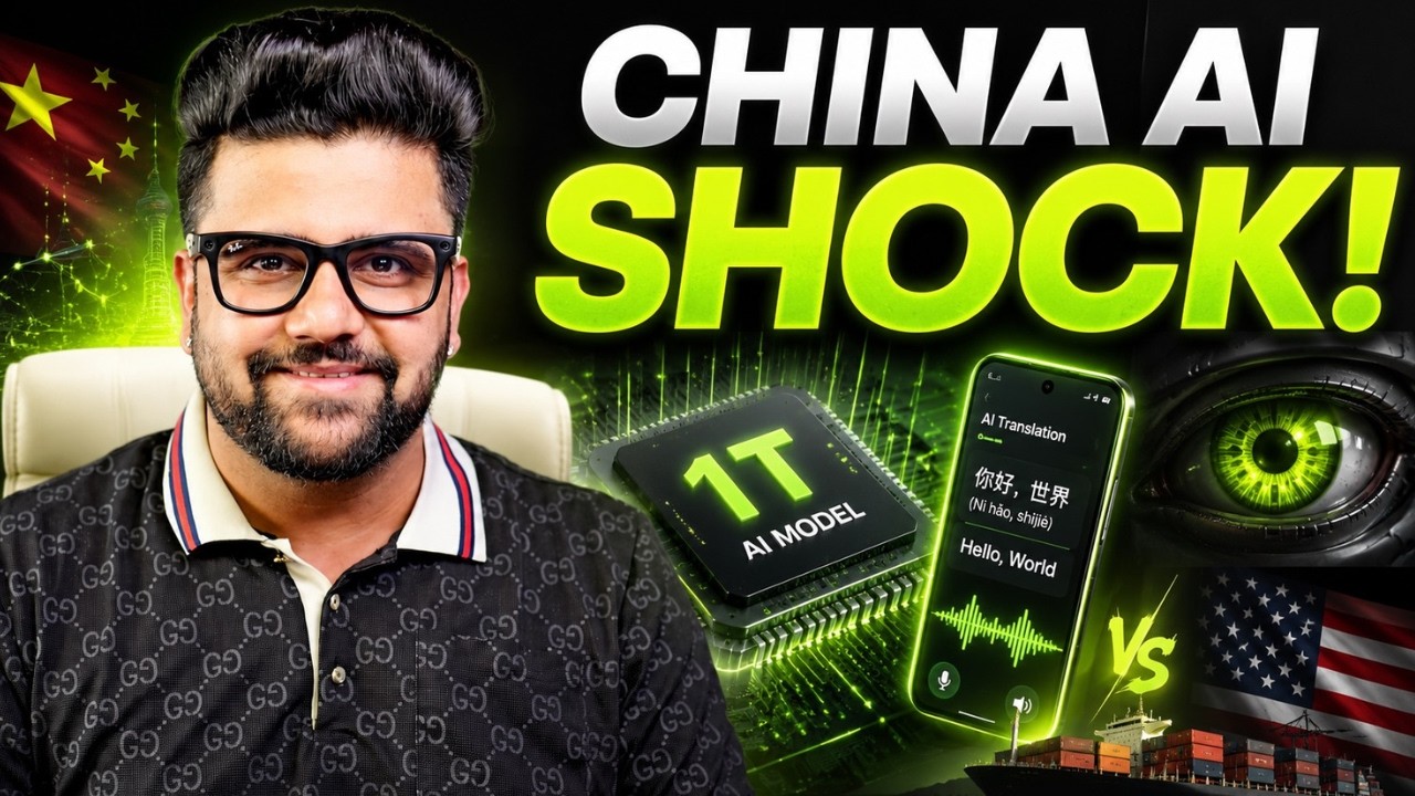 China AI Shock: 1 Trillion Model | Tech News