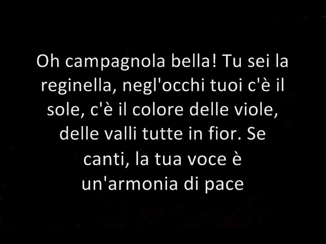 Reginella Campagnola - Voce + testo class=