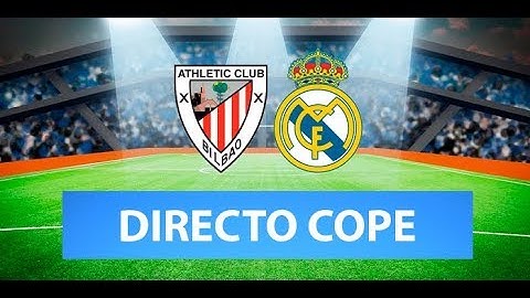 (SOLO AUDIO) Directo del Athletic 0-1 Real Madrid en Tiempo de Juego COPE