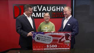 Veteran Salute Topeka, KS - Clinton Goheen - DeVaughn James & KSNT News
