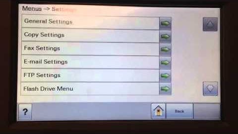 Lexmark Fax setup vid 1