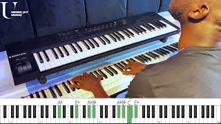 PIANO TUTORIAL | SPICE UP YOUR WORSHIP SONG WITH THESE AMAZING MOVEMENT BY SMJ AT EXPERIENCE 13\