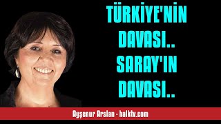 Ayşenur Arslan: Türki̇yeni̇n Davasi.. Sarayin Davasi.. - Sesli̇ Köşe Yazisi