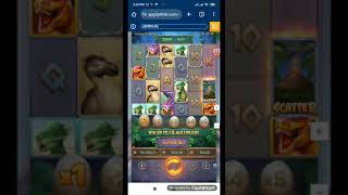 jurassic kingdom gameplay,pg game,pg soft game #shorts,#trending #viralvideos