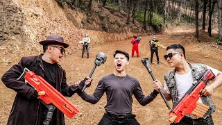 Guerre des pistolets Nerf : S.W.A.T Seal Team Nerf Guns Attack Cowboy Boss Villa Battle Competition screenshot 3