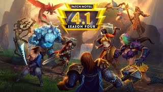 SMITE Patch Notes VOD - Season Four (Patch 4.1)