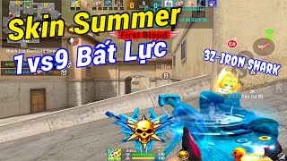 CF LEGENDS | Full SET Skin 3Z-Iron Shark VIP 1vs9 Trong Tuyệt Vọng 🥹