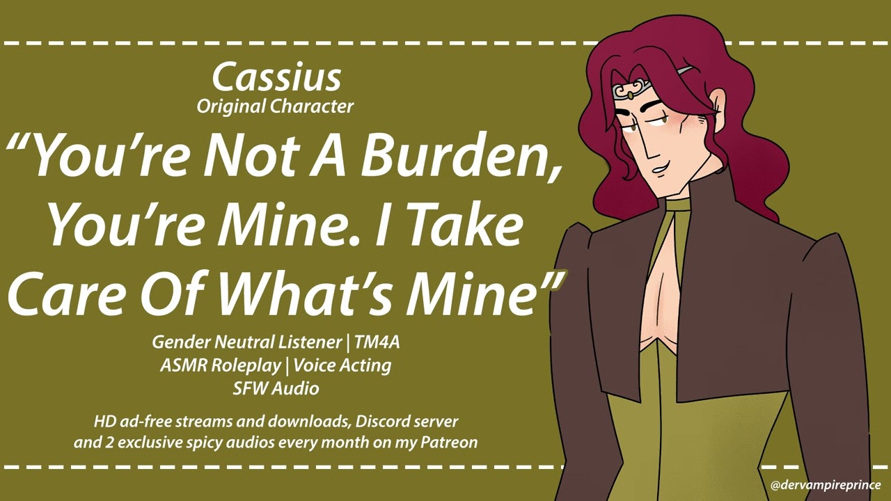 ASMR | Prince Takes Care Of You On A Bad Chronic Pain Day [M4A] [Knight listener] [Reverse comfort]