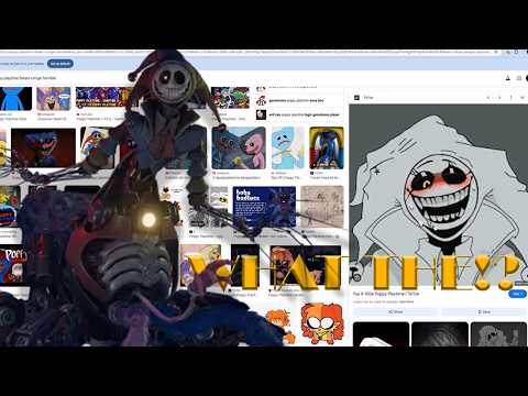 The Prototype reacts to Poppy Playtime Cringe Art
