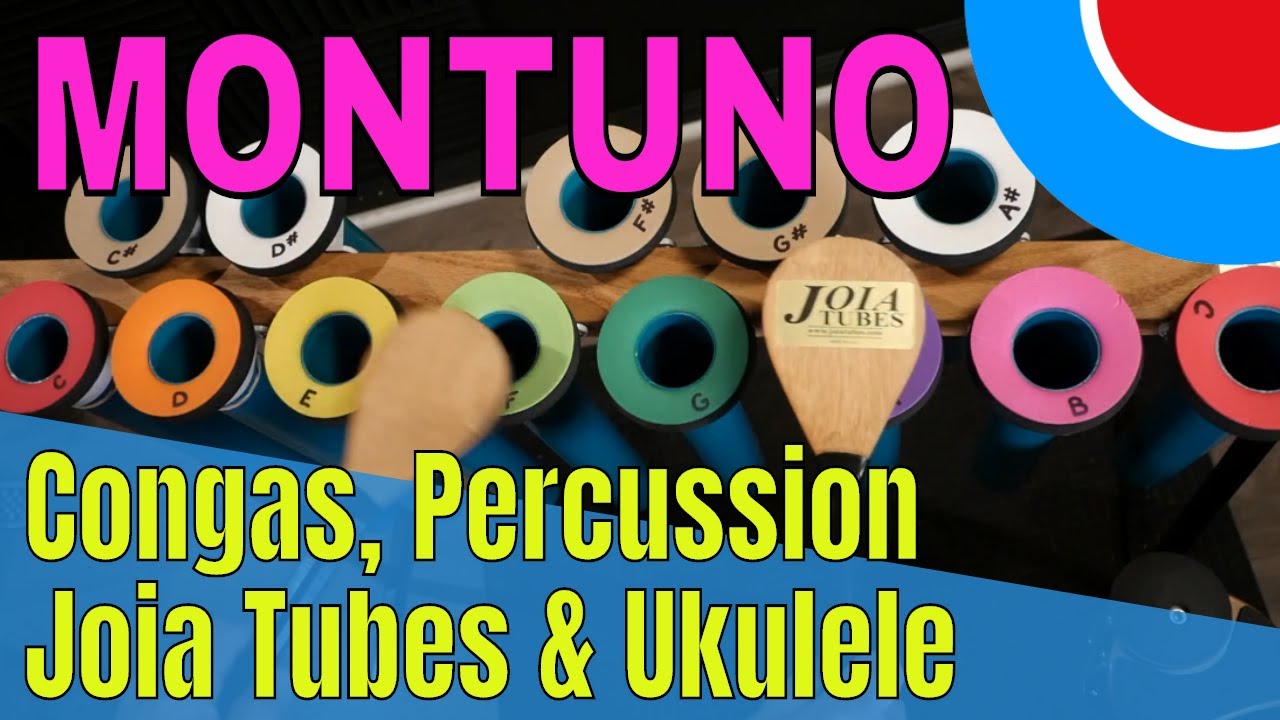 Montuno with Congas, Joia Tubes and Ukulele