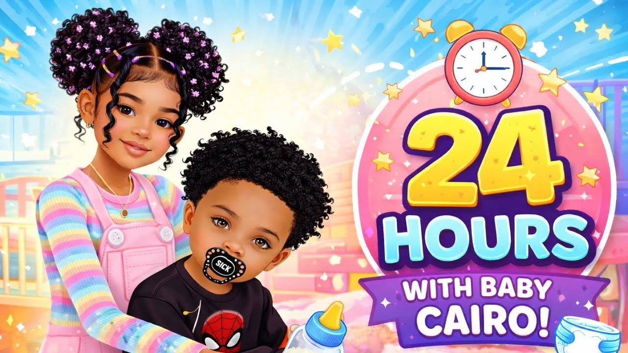 24 HOURS WITH BABY CAIRO🩵🍼 |IMVU|