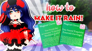 How to make it RAIN OFTEN in royale high|EASY|Andrxmeda