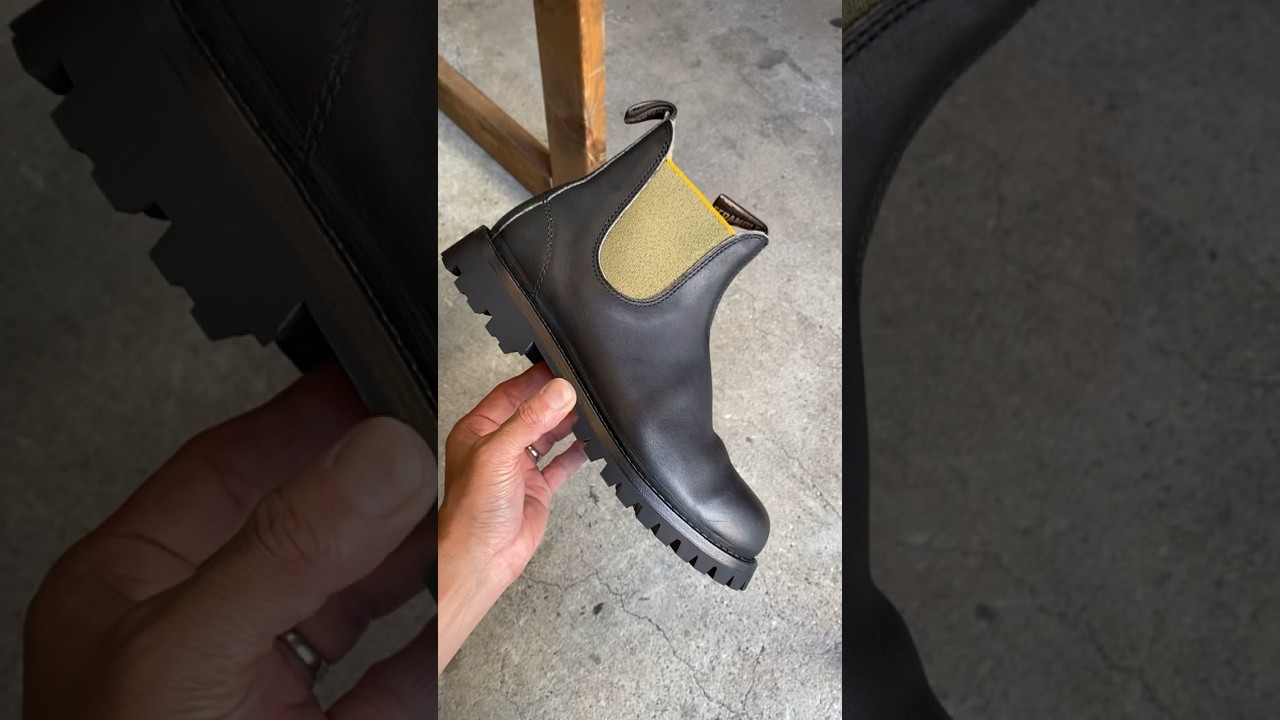 加水分解したブランドストーンを直す！ #shorts #名古屋靴修理 #blundstone