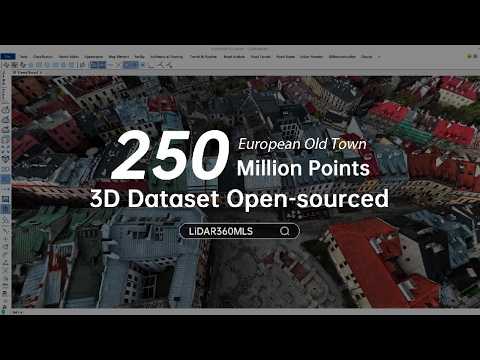 250 Million Gaussian Splats | Large-Scale 3DGS Reconstruction with LiDAR360MLS