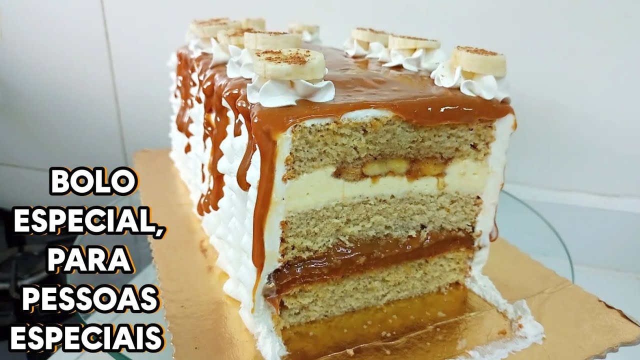 Bolo Banoffe / MELHOR QUE DÊ CONFEITARIA FAMOSA! Bolo especial para o dia das mães ❤️