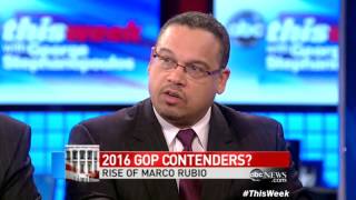 Rep. Keith Ellison During This Week Roundtable Rubios Tupac Joke Like Lipstick On A Pig