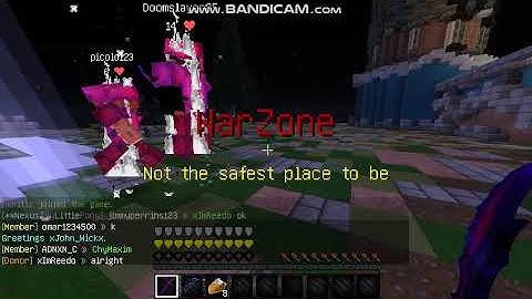 Hacker in OpFaction Server Extremecraft.net #25