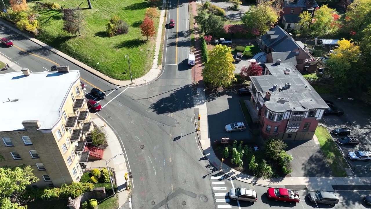 Maple and Central Street Intersection