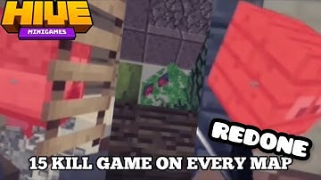 15 KILL GAME ON EVERY MAP (hive)
