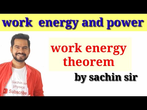 2 work energy  theorem  | class 11 physics