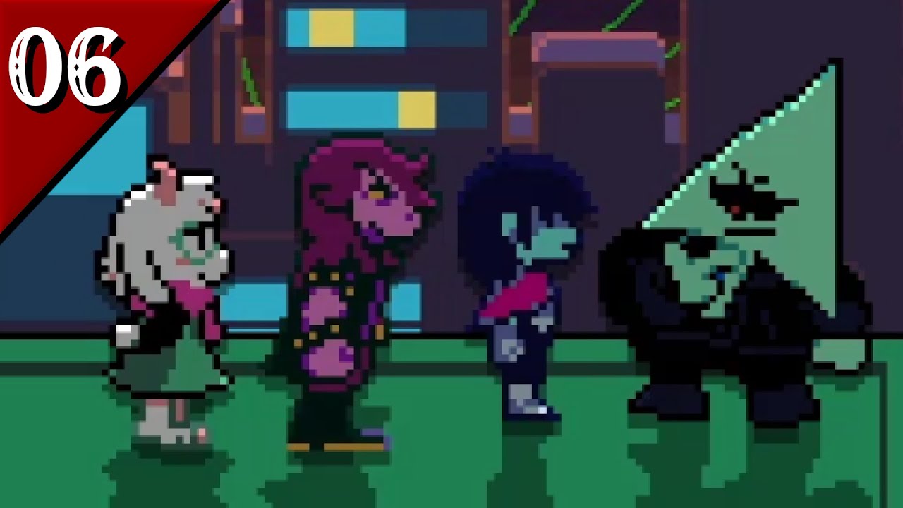 DELTARUNE Chapter 2 - Part 6 - Hack to Basics - YouTube