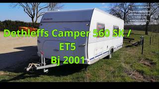 Dethleffs Camper 560 Sk Youtube