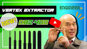 Multi-purpose Medium Length Screw Extractor "Vertex Extractor" DBZ-400 series
