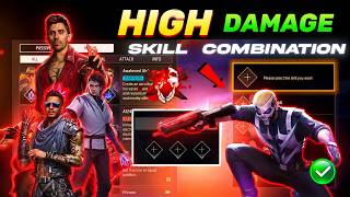 15 May 2026 🔥 High Damage Br Rank Skill Combination Best Character Skill For Br Rank