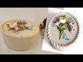 Making Beautiful Vintage Jewelry Box From Cardboard / DIY Cardboard Craft Ideas