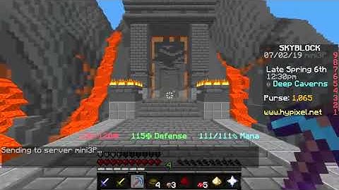 How to fly in hypixel skyblock!! (No Rank)