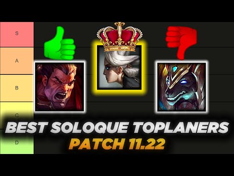 BEST SOLOQ TOPLANERS TIER LIST FOR SEASON 11 - BEST CHAMPIONS TO CLIMB