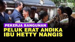 Penuh Haru Jenderal Andika Peluk Erat Kuli Bangunan Sandi, Ibu Hetty Sampai Nangis