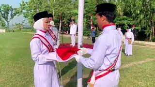 Upacara 17 Agustus Dalam Memperingati Hut Ri Ke-80 Di Desa Ngroto Tahun 2025